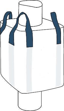 4-pistesuursäkki täyttö- ja pohjaventtiili, "cross corner"-lenkit 