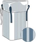 4-pistesäkki, ventiloitu kangas, täyttösukka, tasapohja (Kuva © Accon Group)